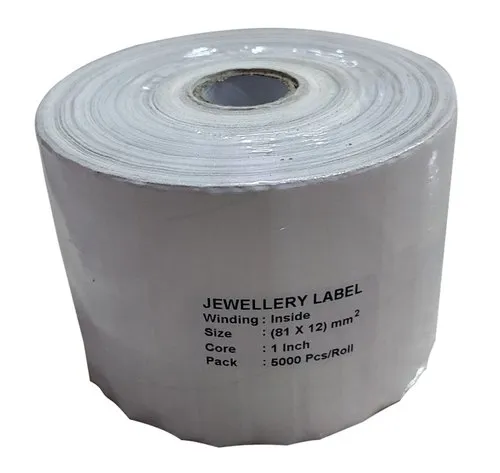 Pearl Polyester Jewellery Label